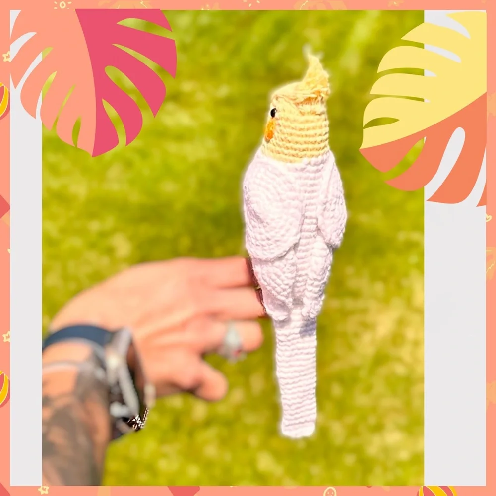 Calopsita Bird • Realistic Design Buddy Home Decor - Brand New